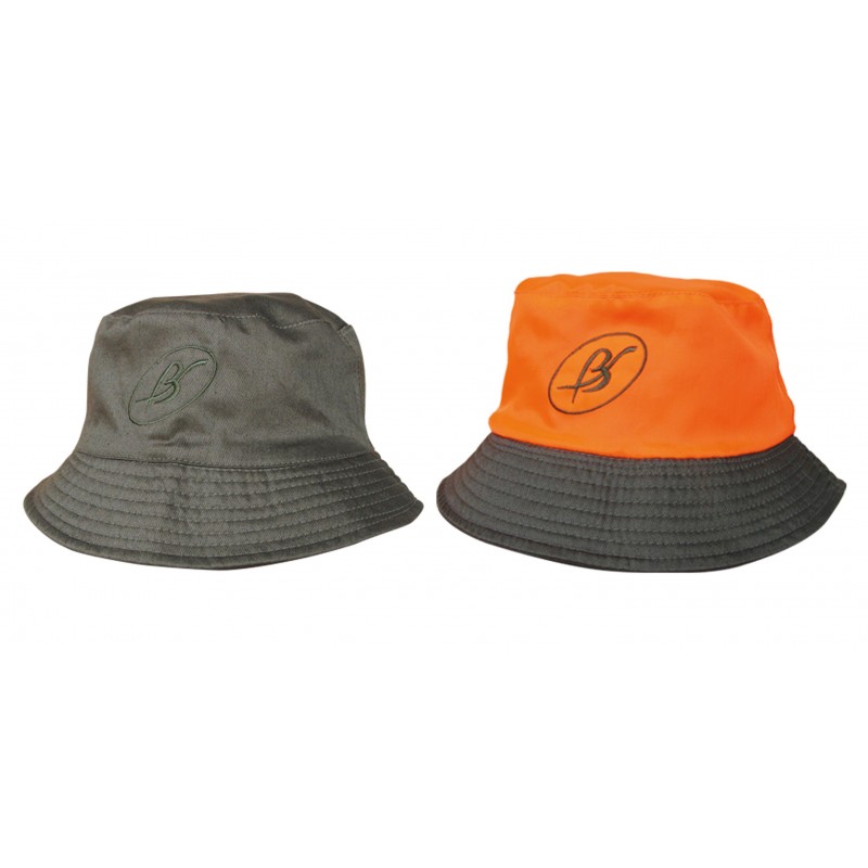 tsunami A escala nacional rival Sombrero reversible “caqui naranja” - gorro gorra de caza de la marca  benisport® - ropa de caza
