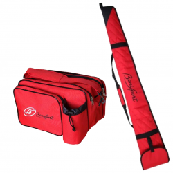 Shot pack - Red - Bag & Case