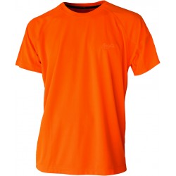 Camiseta técnica laranxa